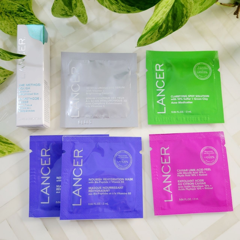 NEW! Lancer Skincare Samples Bundle